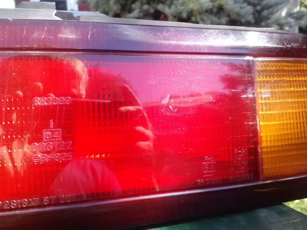 Honda CRX SI 1991 Tail Lights w Center set Tail Light Civic d16 88 89