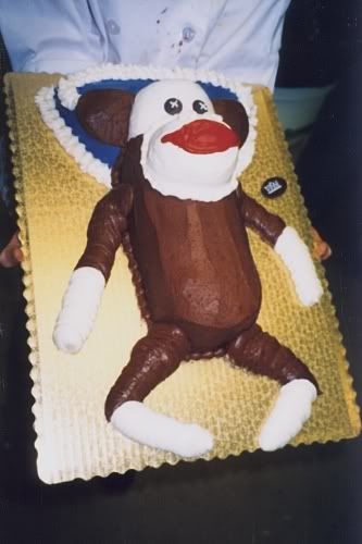 SockMonkey cake