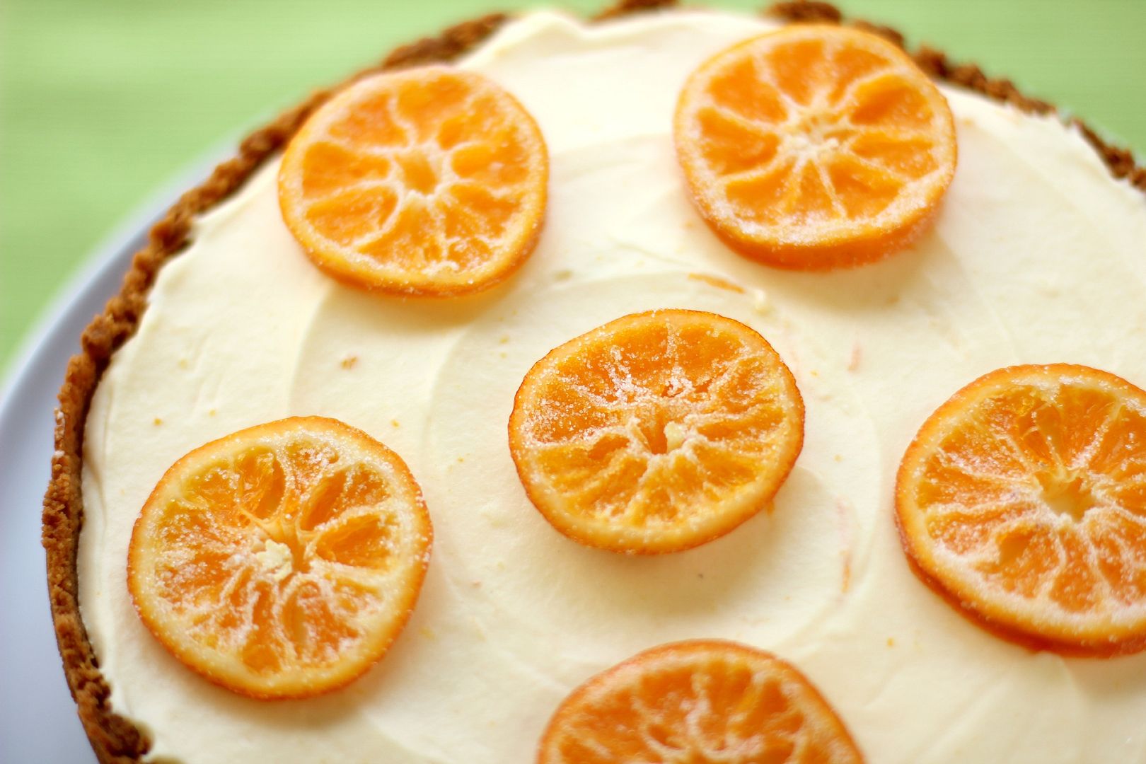 clementine mousse cheesecake