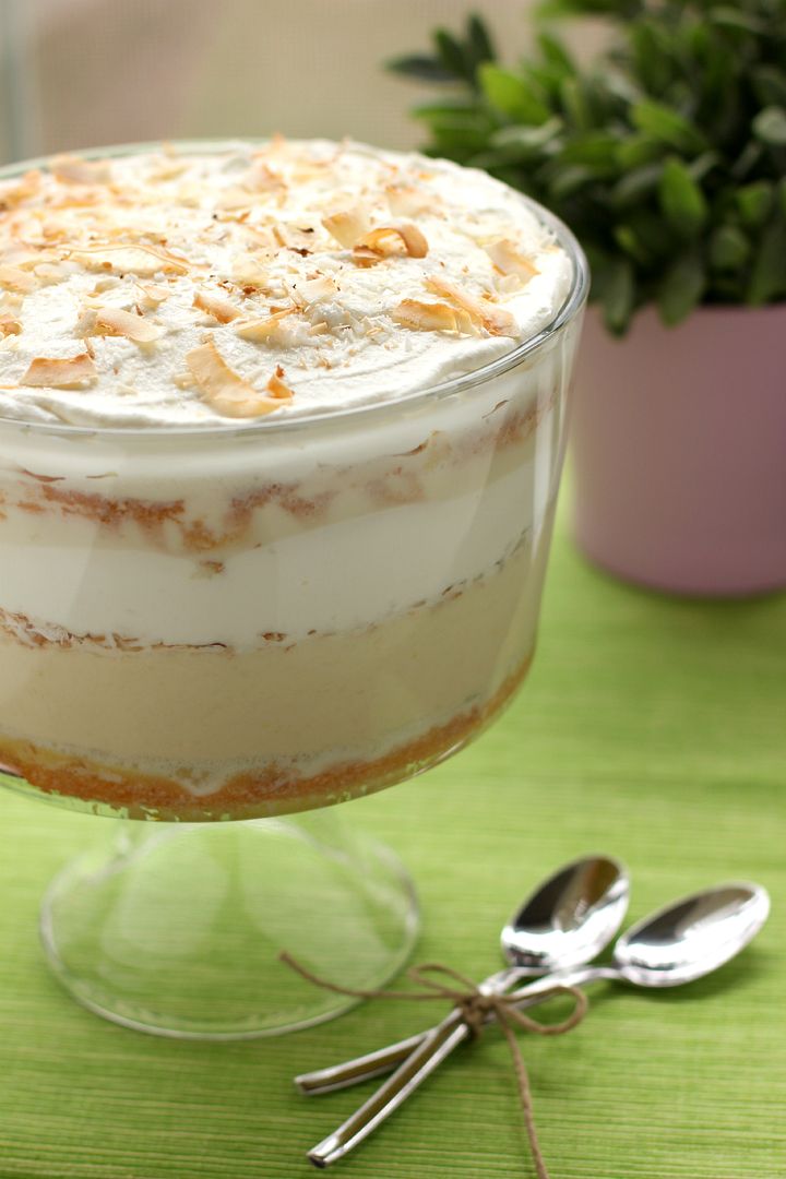 TRES LECHES COCONUT CAKE TRIFLE