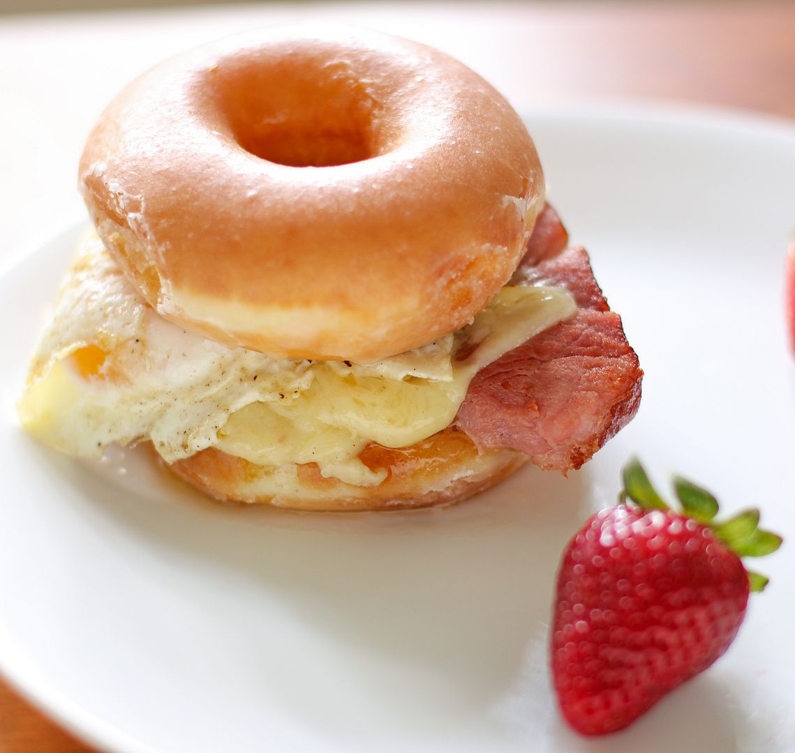 Krispy Kreme Doughnut Croque Madame