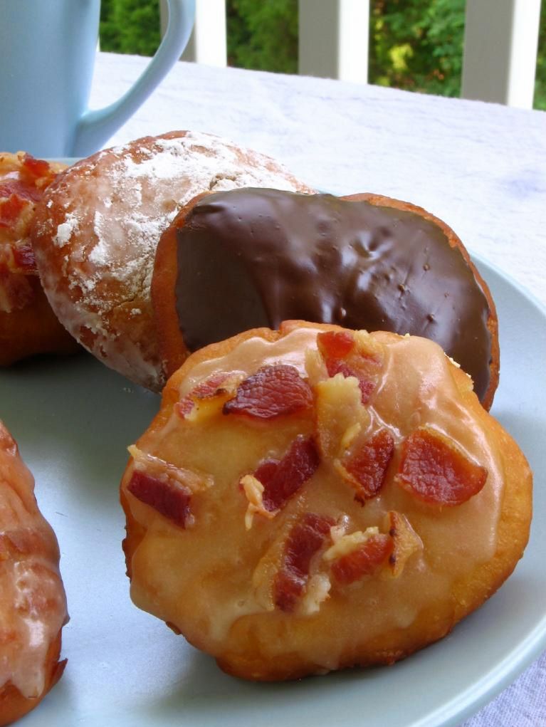 Maple Bacon Doughnuts