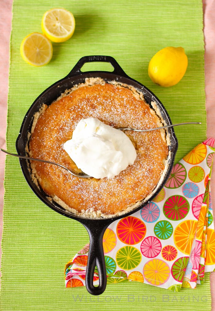 Lemon Raspberry Gooey Butter Cake