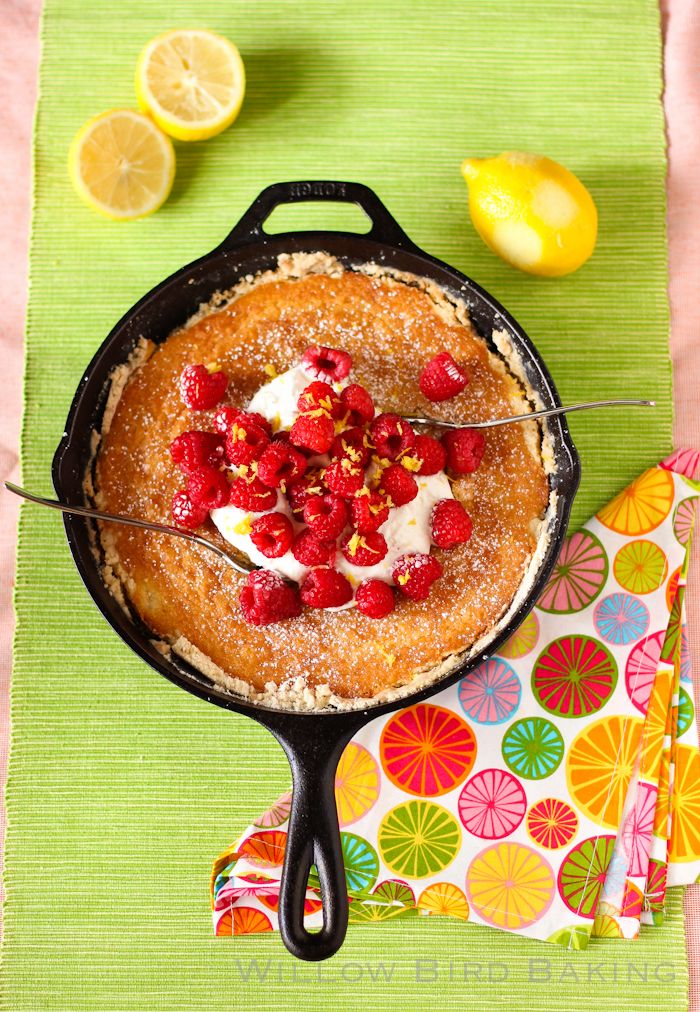 LEMON RASPBERRY GOOEY BUTTER CAKE