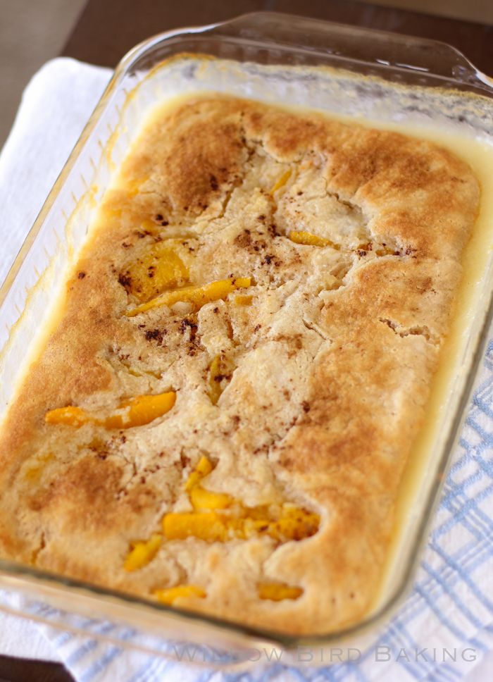 Easy Homemade Peach Cobbler