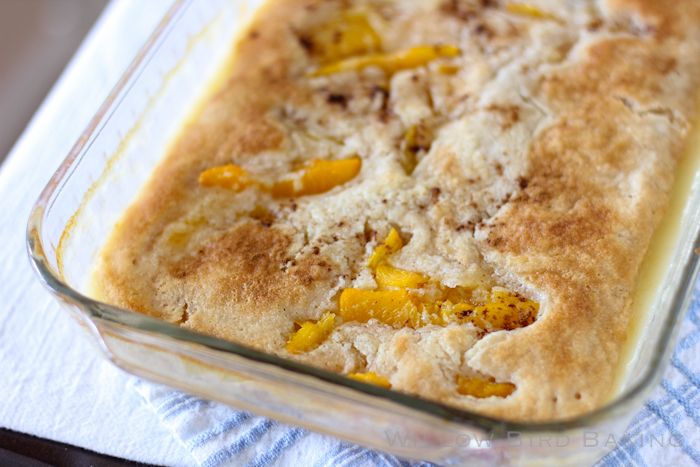 Easy Homemade Peach Cobbler