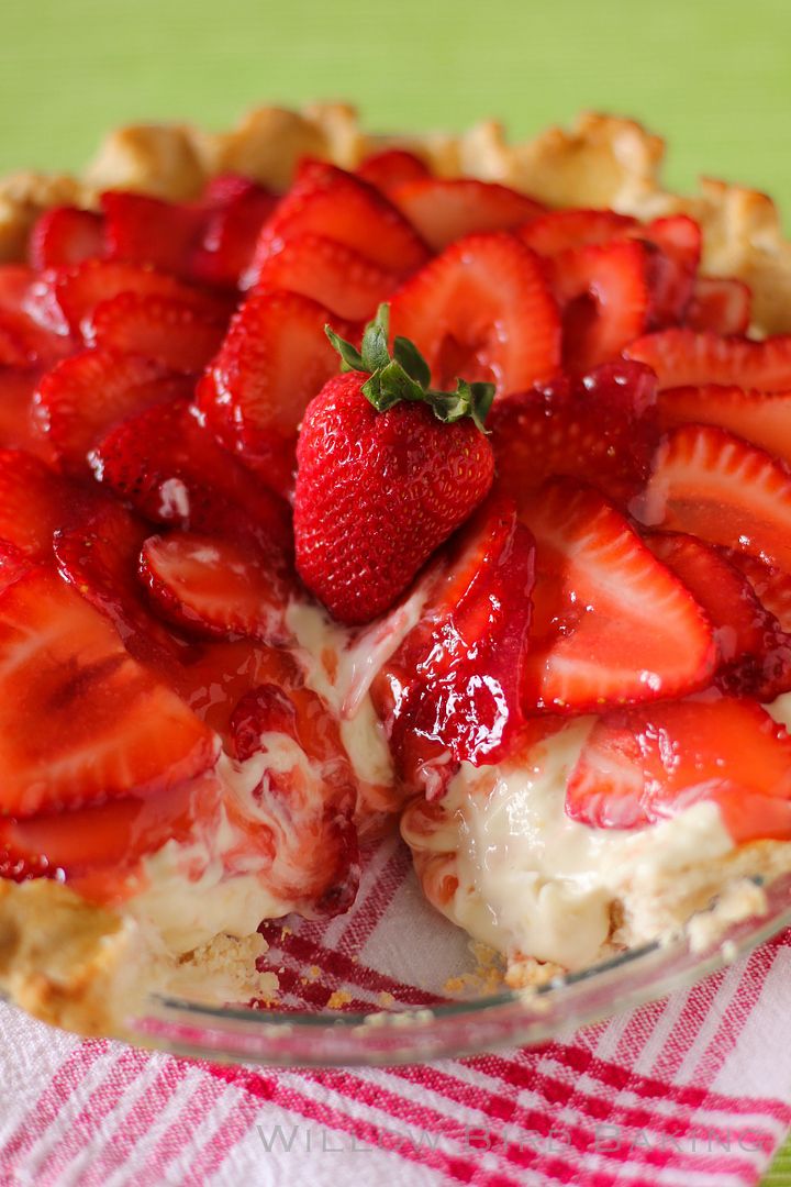 Strawberry Coconut Cream Pie