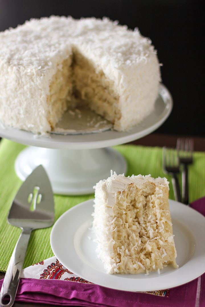 THE ULTIMATE, MOIST, FLUFFY, RIDICULOUS COCONUT CAKE