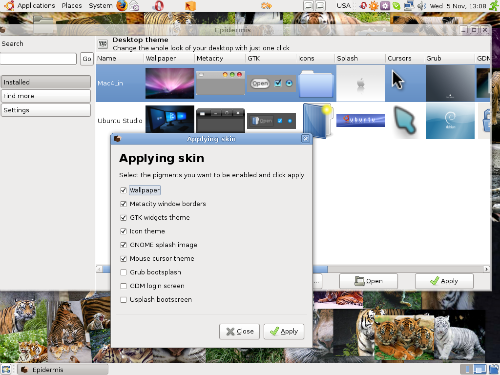 Cambia todo el look de Ubuntu con un clic Cambia todo el look de Ubuntu con un clic
