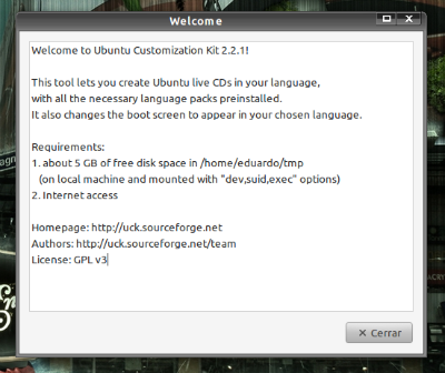 screenshot 001 9 Ubuntu Customization Kit 2.2.1 – Ubuntu a tu  medida