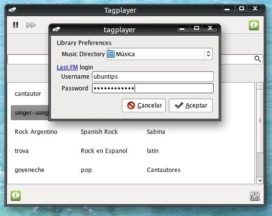 Tagplayer 11.11 – Reproductor basado en las tags de last.fm