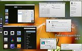 Zukitwo Cupertino GNOME Shell Theme