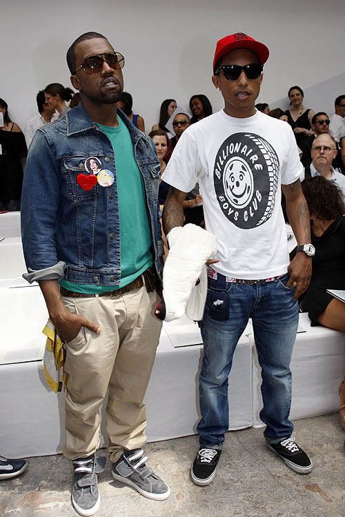 my baby daddy & kanye west @ LV by marc jacobs mens spring/summer