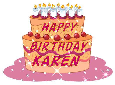 Comment by Linda Ostrom 31 minutes ago: Happy birthday Karen and many happy 