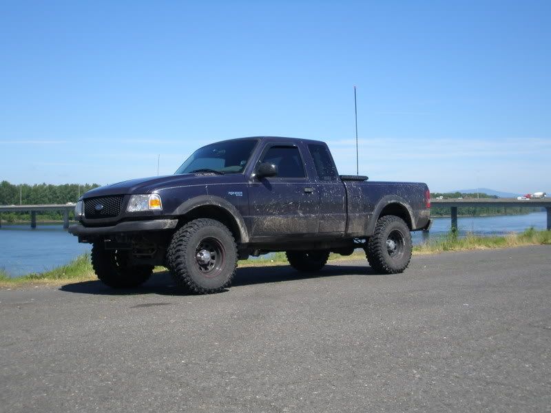 1998 ford ranger 4x4 tire size