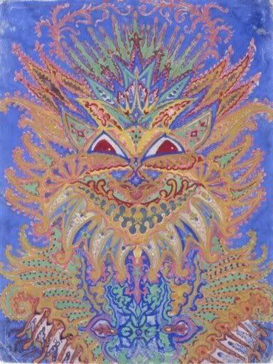 Wain, Louis: Kalaidoscopic Cat Pictures, Images and Photos