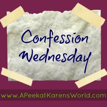 Confession Wednesday Button