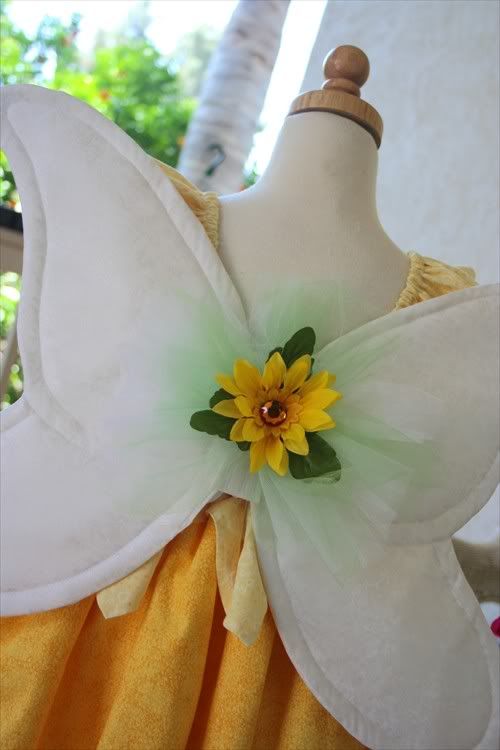 Back view of Fairy Wings