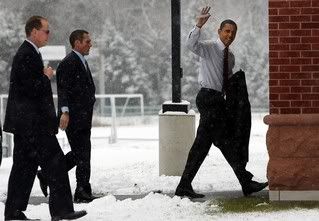 Obama Snow