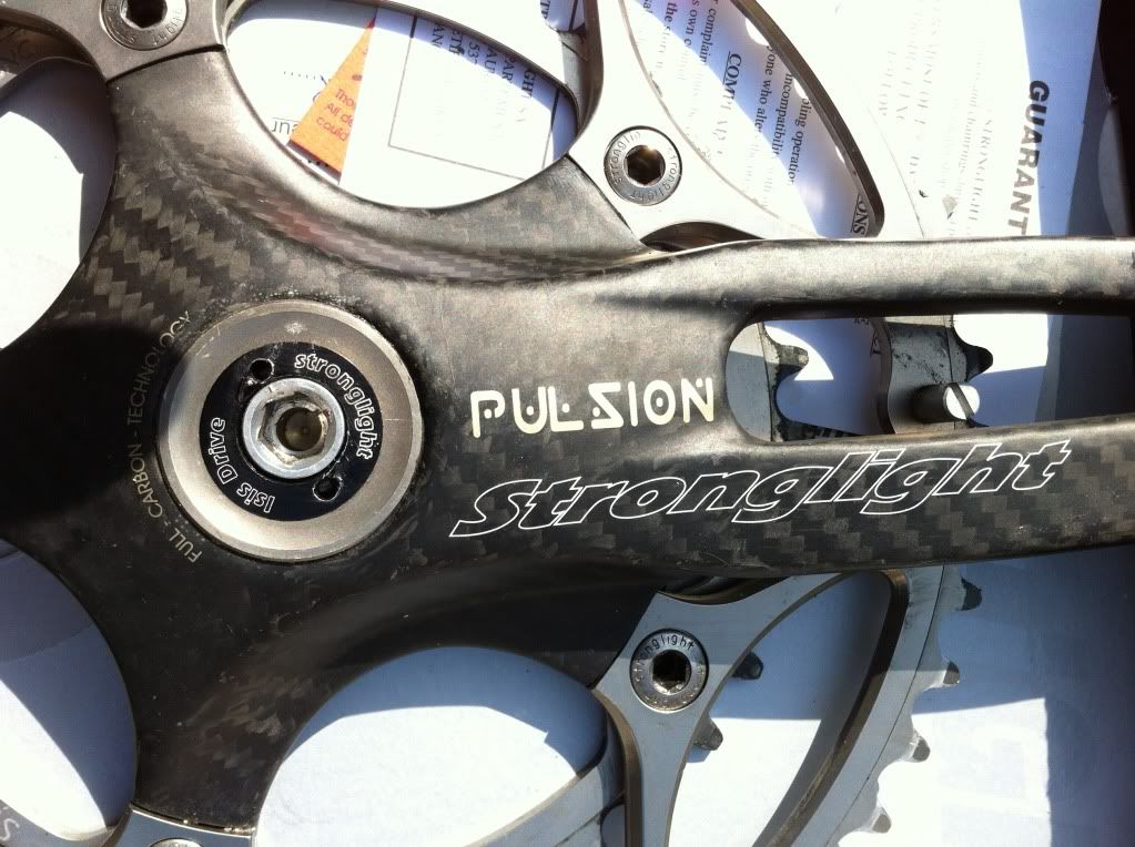 Stronglight Pulsion Chainset - SUPER LIGHT! - Groupset items