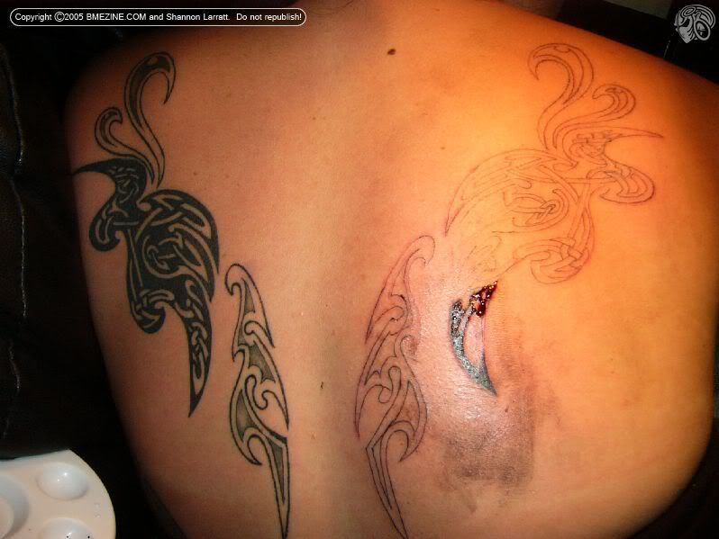 Design art Abstract tattoos in Body Men