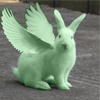 Flying Mint Bunny Avatar