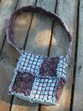 Browns and Blues Small Rag-bag Tote