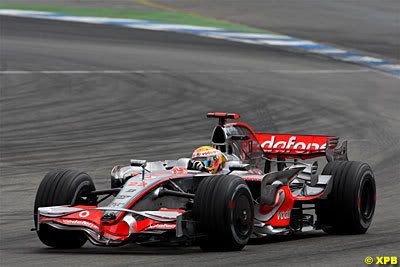 hamilton GP de Alemania 2008 pole position