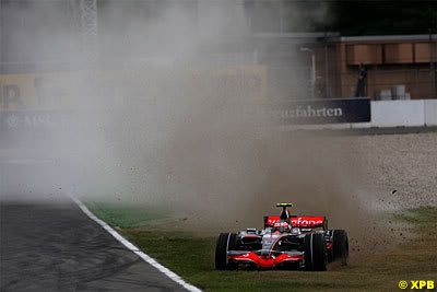 kovalainen fallando GP Alemania 2008 calificacion