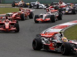 Salida GP China - Formula 1 - Formula F1