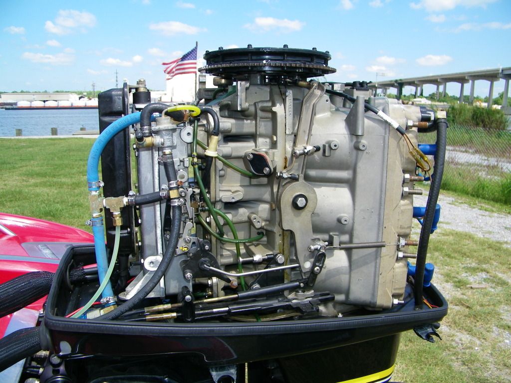 2.5 225 promax powerhead built with wizard top pin pistons