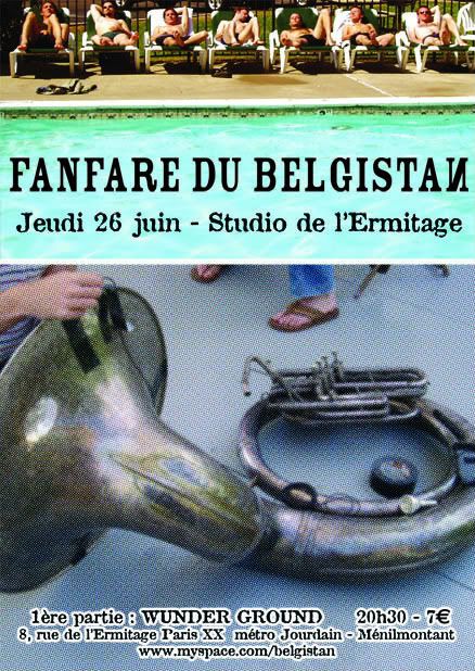 belgistan, ermitage , concert, fanfare, brass band