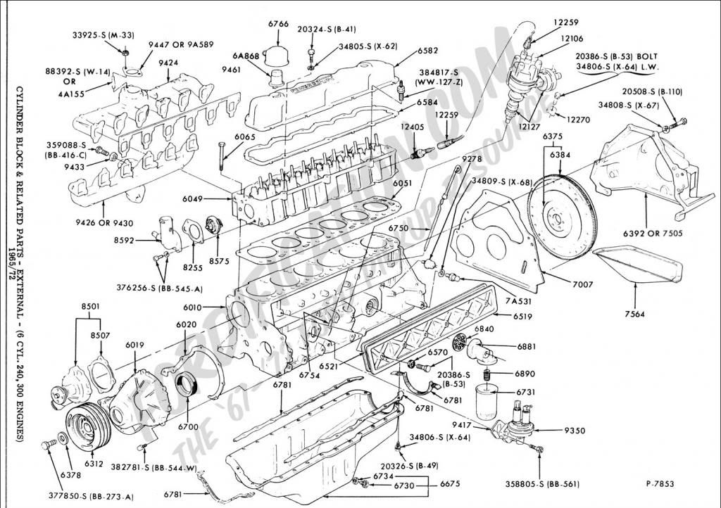 1965 ford 6 cylinder engine diagram manual e books 4.9 Liter Ford Engine Vacum Line Diagram ford 300 engine diagram data wiring diagram todayi6 engine diagram similiar ford mustang cylinder keywords similiar
