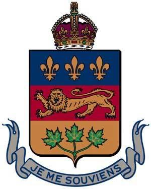 National Flag and Emblems of Quebec Untitled