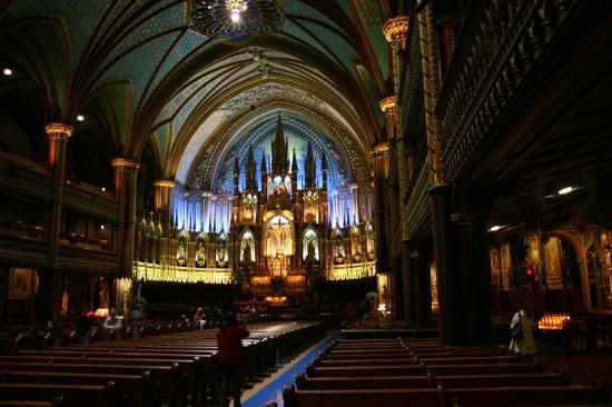 Красивые фото  Монреаля и Квебека Dramatic-interior