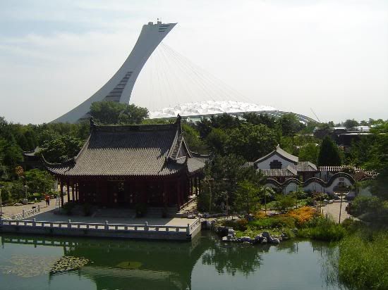 Красивые фото  Монреаля и Квебека Olympic-stadium-view