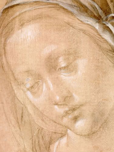 Head of a Woman (c1490) by Lorenzo di Credi Head of a Woman (c1490) by Lorenzo di Credi. The artist drew this long after his apprenticeship with Verrocchio, but it still carries some of the dreamy, introspective style of his master