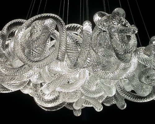 cloud chandelier