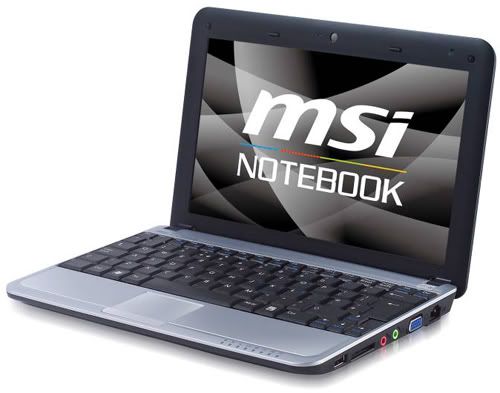 MSI Wind U115 Hybrid Netbook