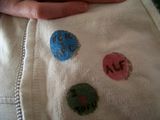 painted buttons