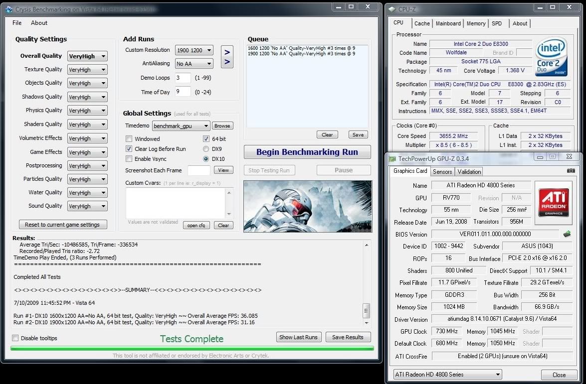 The 4850 X2 at 750 mhz gpu locks up furmark so 740 ~ 745 mhz is my max for now. May up the voltage in the bios tomorrow.