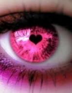 pink heart of my eye Pictures, Images and Photos