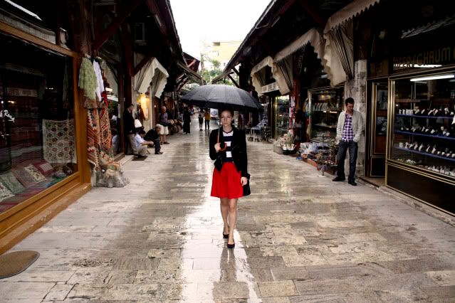 red skirt