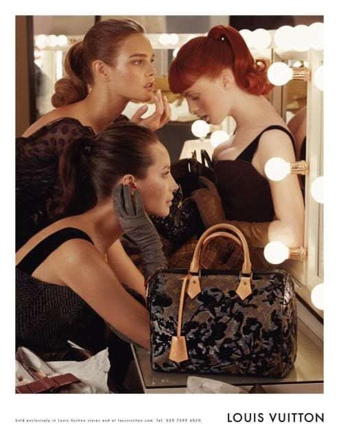 louis vuitton,christy turlington,karen elson,natalia vodianova