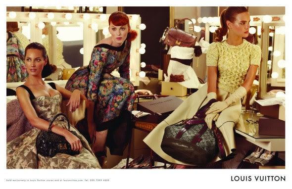 louis vuitton,christy turlington,karen elson,natalia vodianova