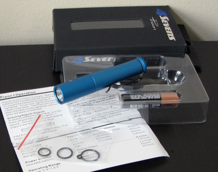 4Sevens Preon Review (1xAAA & 2xAAA): RUNTIMES, BEAMSHOTS, and more!
