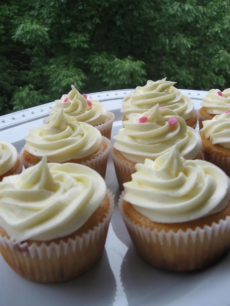 Strawberry Jam Cupcakes