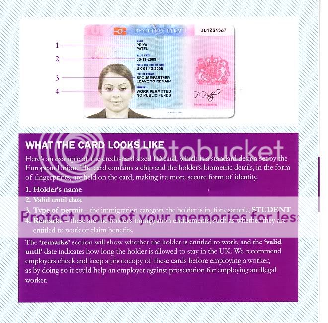 Uk Identification Card