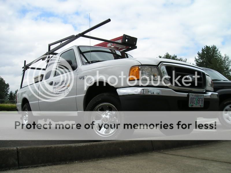 Ford ranger stepside ladder rack #5