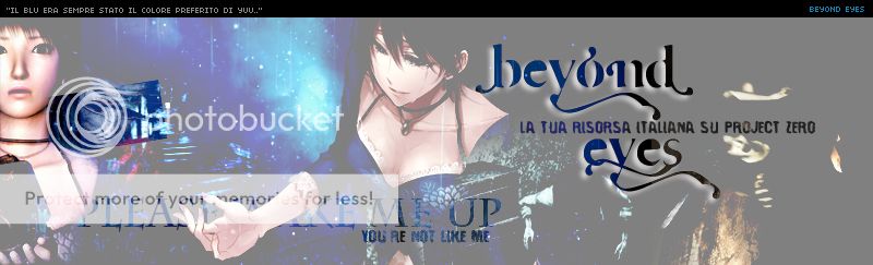 ~Beyond Eyes - Project Zero/Fatal Frame ~Vers  Blue